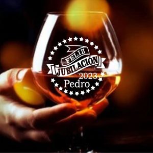 Copa de Coñac de Coñac para Jubilación