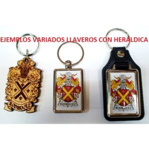 Llavero Heráldica de METAL 4 Llavero Heráldica de METAL 4