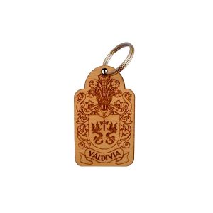 Llavero Heráldica Madera