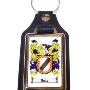 Llavero Heráldica Metal-Piel