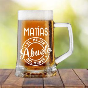 Jarra Cerveza Para el Mejor Abuelo del Mundo
