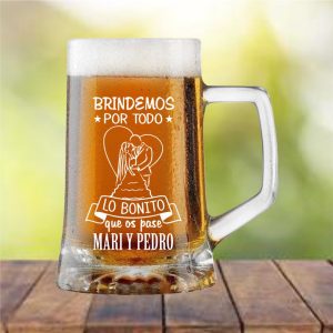 Jarra Cerveza Stern Brindemos Boda