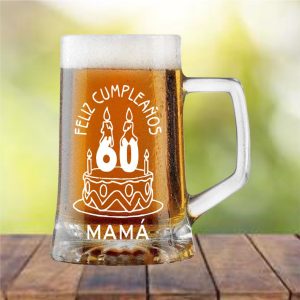 Jarra Cerveza Stern Números Velas